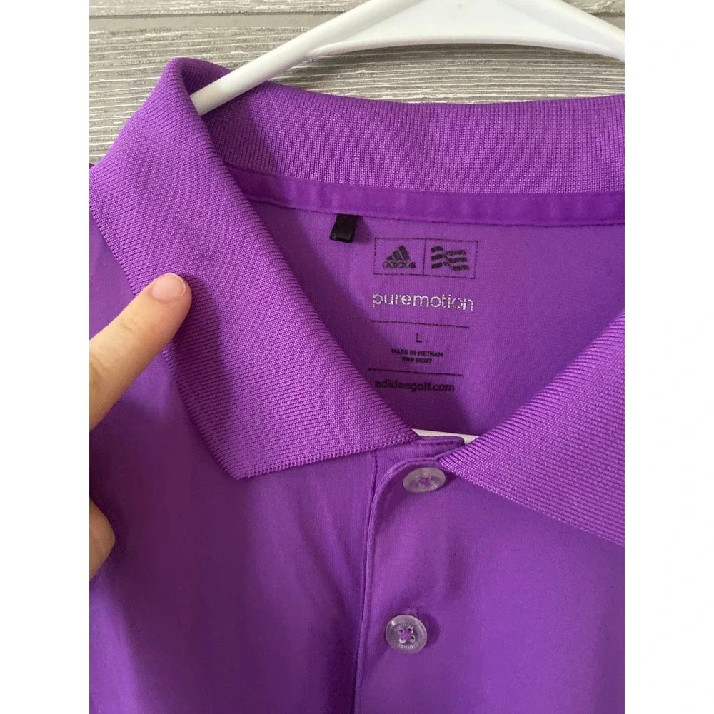 Adidas pure motion‎ large purple polo